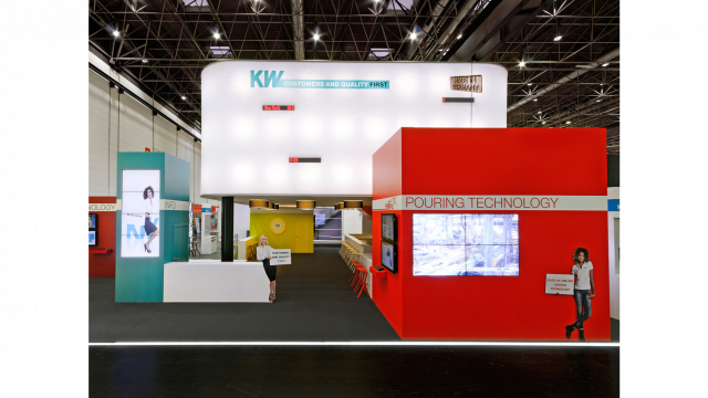 Die Messedarstellung "vorher"