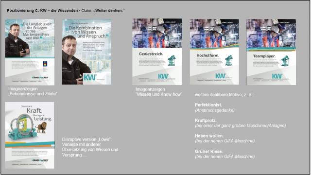 Ein neuer Auftritt erfordert eine neue Strategie