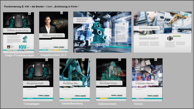 Ein komplett neuer Auftritt, von Logo und Website über die Printmedien bis zum Messestand